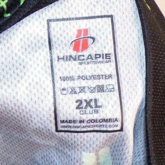 HINCAPIE MEN'S FULL ZIPPERED TOUR OF CALIFORNIA BICYCLE RACING JERSEY SIZE 2XL - Picture 12 of 13